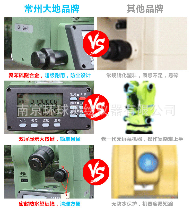 大地DE2A/DE2A-L電子激光經(jīng)緯儀 大地DE2A/DE2A-L電子激光經(jīng)緯儀