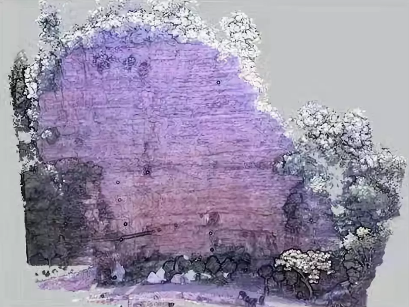 在TBC中加載后的原始三維點云 在TBC中加載后的原始三維點云